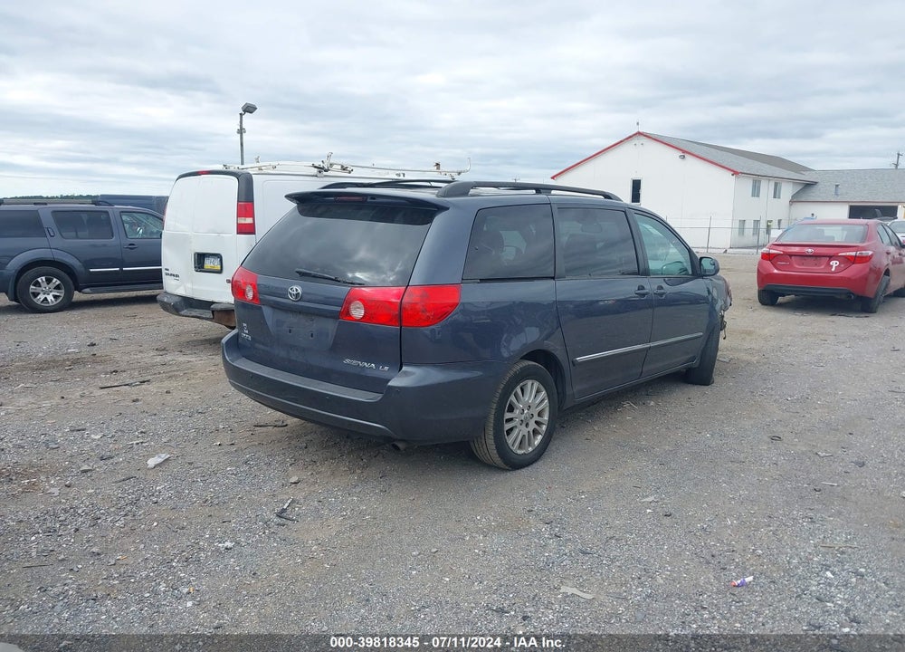 2009 TOYOTA SIENNA LIMITED VIN: 5TDBK22C29S024137