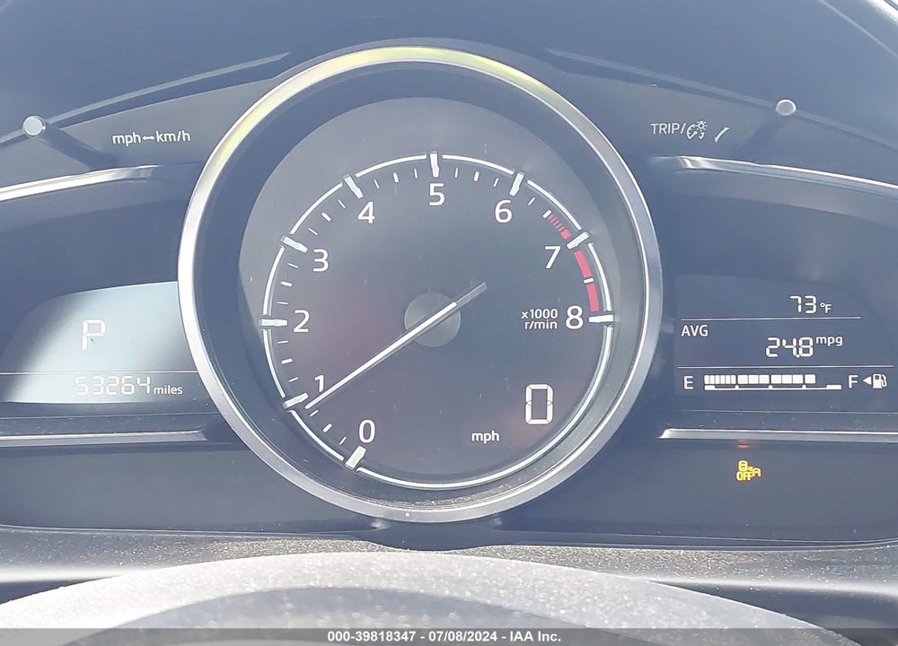2019 MAZDA CX-3 TOURING VIN: JM1DKFC75K0404969