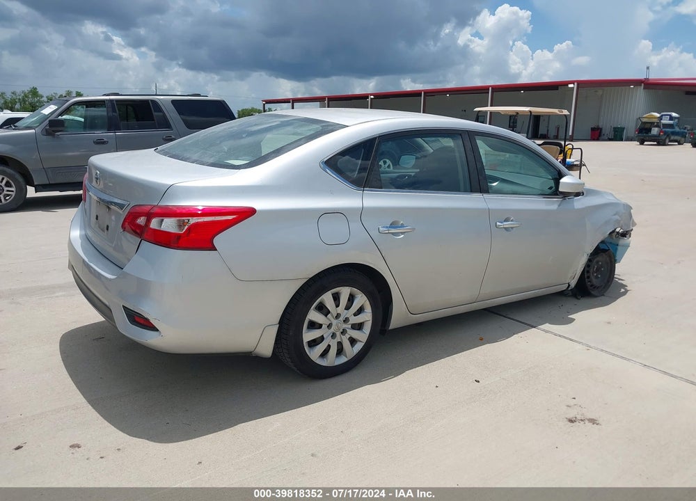 2017 NISSAN SENTRA S VIN: 3N1AB7AP4HY340677
