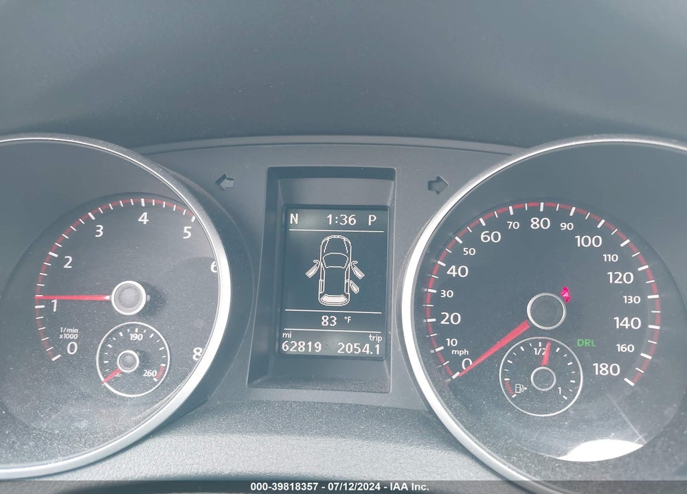 2013 VOLKSWAGEN GTI 4-DOOR VIN: WVWHV7AJ1DW124690