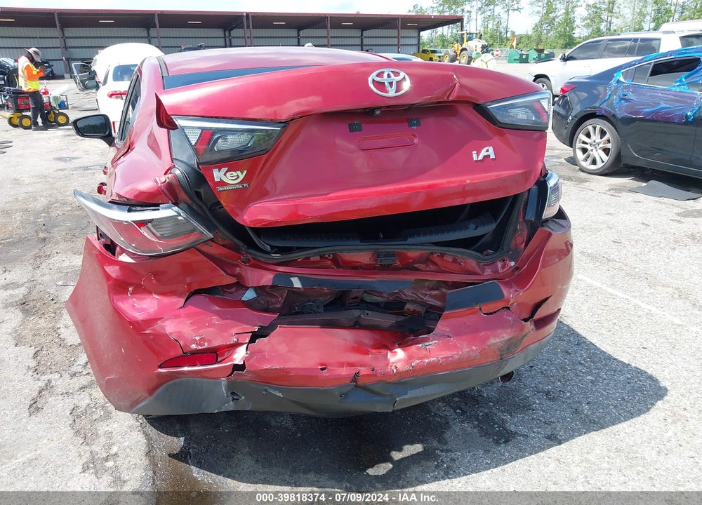 2018 TOYOTA YARIS IA VIN: 3MYDLBYV4JY310097