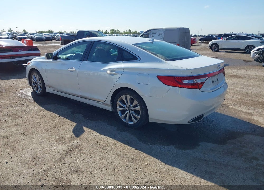 2013 HYUNDAI AZERA VIN: KMHFG4JG4DA318479
