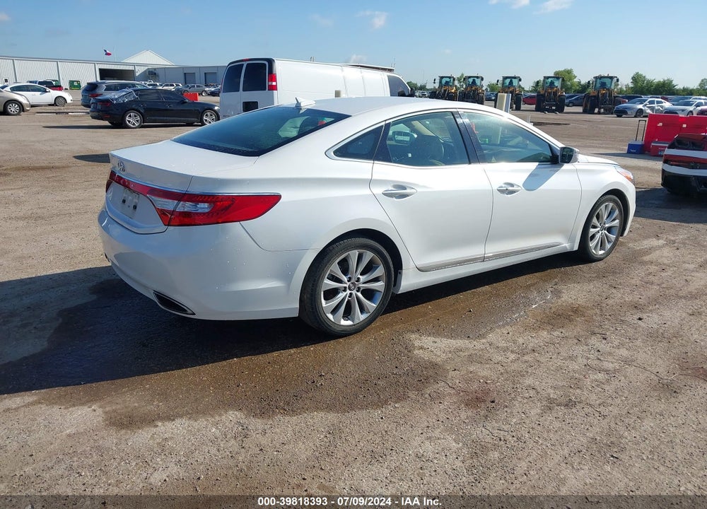 2013 HYUNDAI AZERA VIN: KMHFG4JG4DA318479