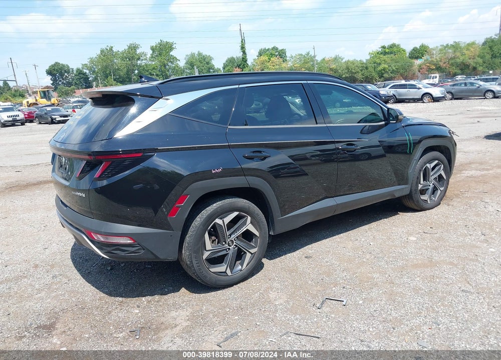2022 HYUNDAI TUCSON HYBRID LIMITED VIN: KM8JECA19NU037137