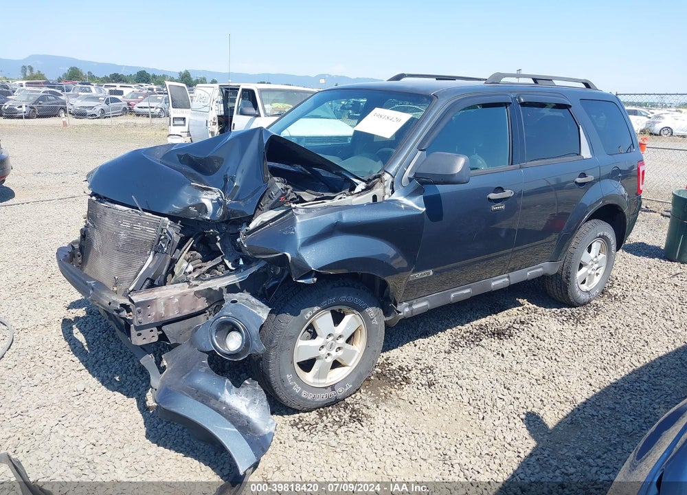 2008 FORD ESCAPE XLT VIN: 1FMCU93198KB77507