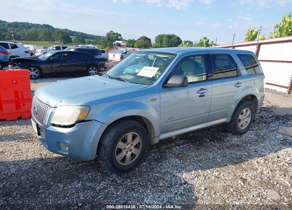 2008 MERCURY MARINER V6 VIN: 4M2CU91138KJ48294