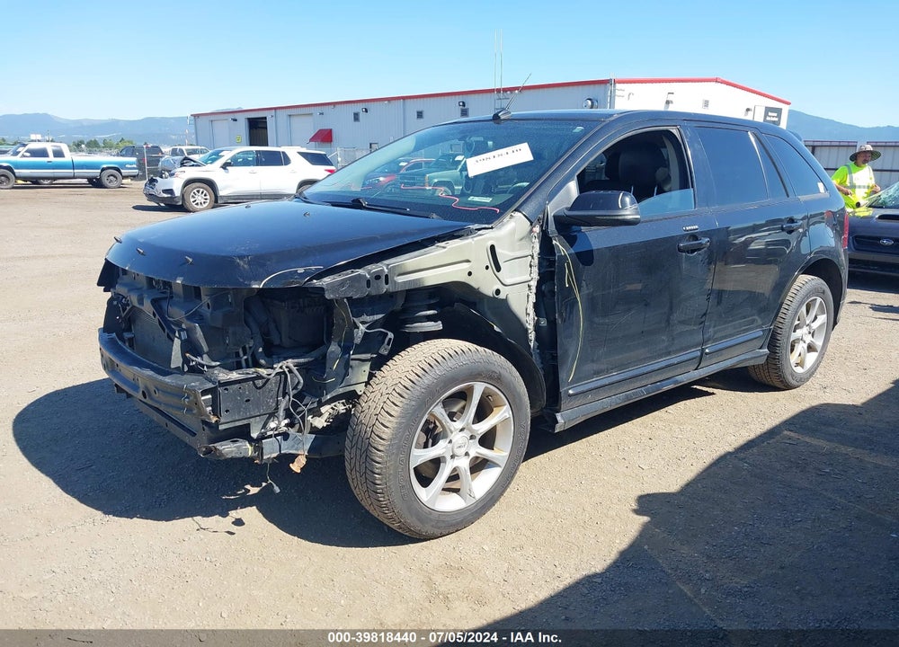 2013 FORD EDGE SPORT VIN: 2FMDK4AK5DBA66238