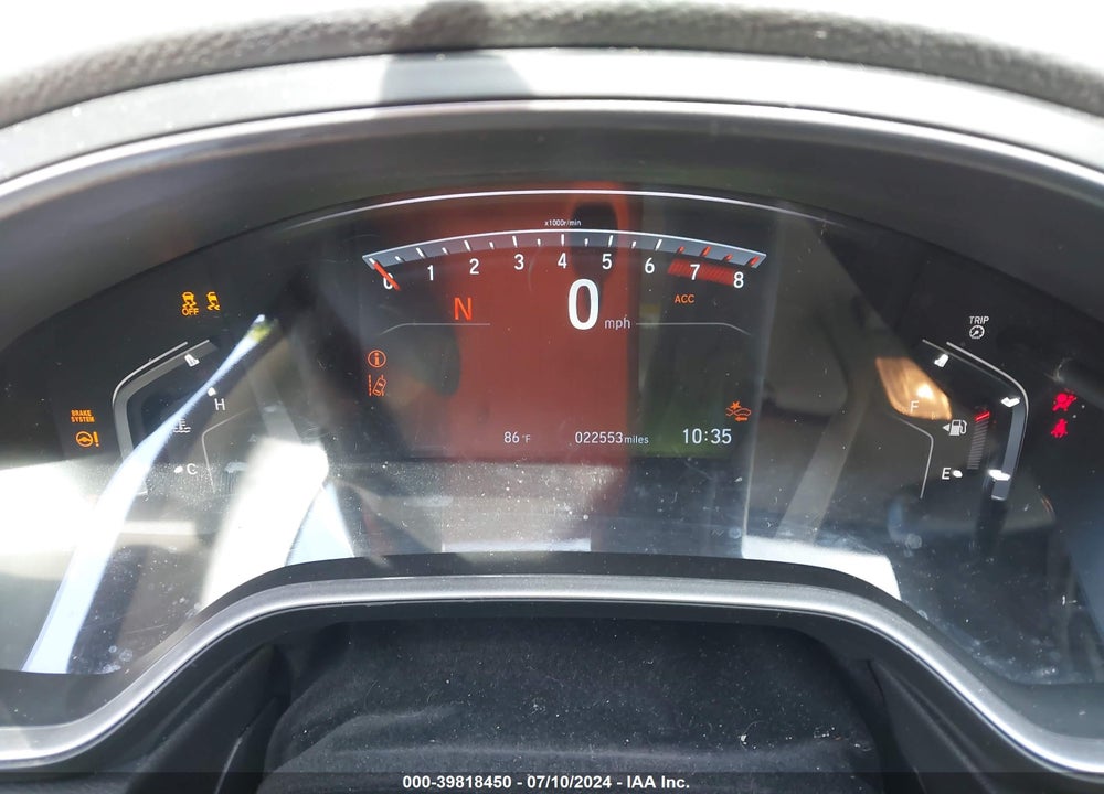 2022 HONDA CR-V AWD EX-L VIN: 5J6RW2H8XNL003113
