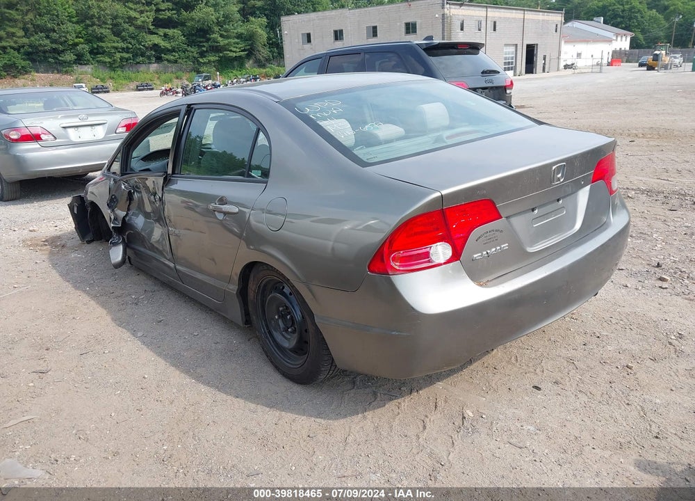2008 HONDA CIVIC LX VIN: 2HGFA16508H336577