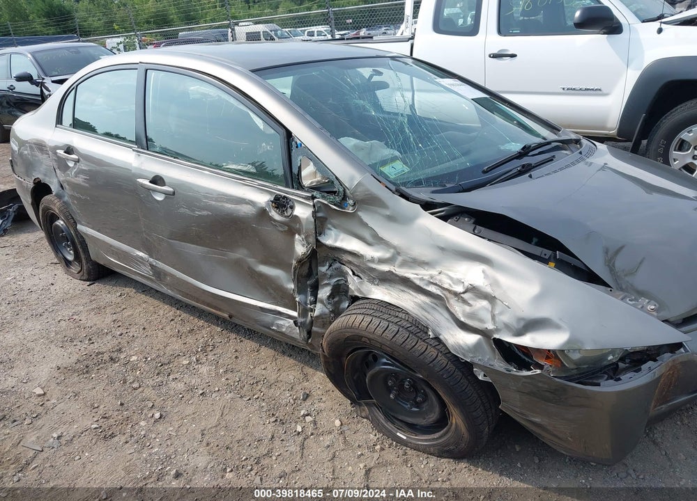2008 HONDA CIVIC LX VIN: 2HGFA16508H336577