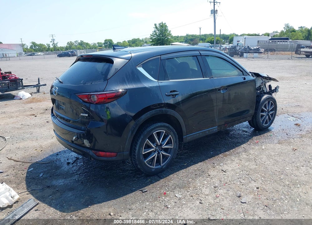 2018 MAZDA CX-5 GRAND TOURING VIN: JM3KFBDM4J0418389