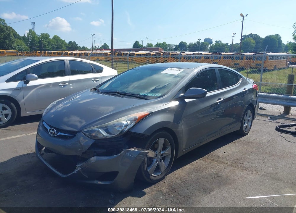 2013 HYUNDAI ELANTRA GLS VIN: 5NPDH4AE0DH310198