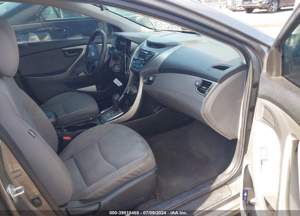 2013 HYUNDAI ELANTRA GLS VIN: 5NPDH4AE0DH310198