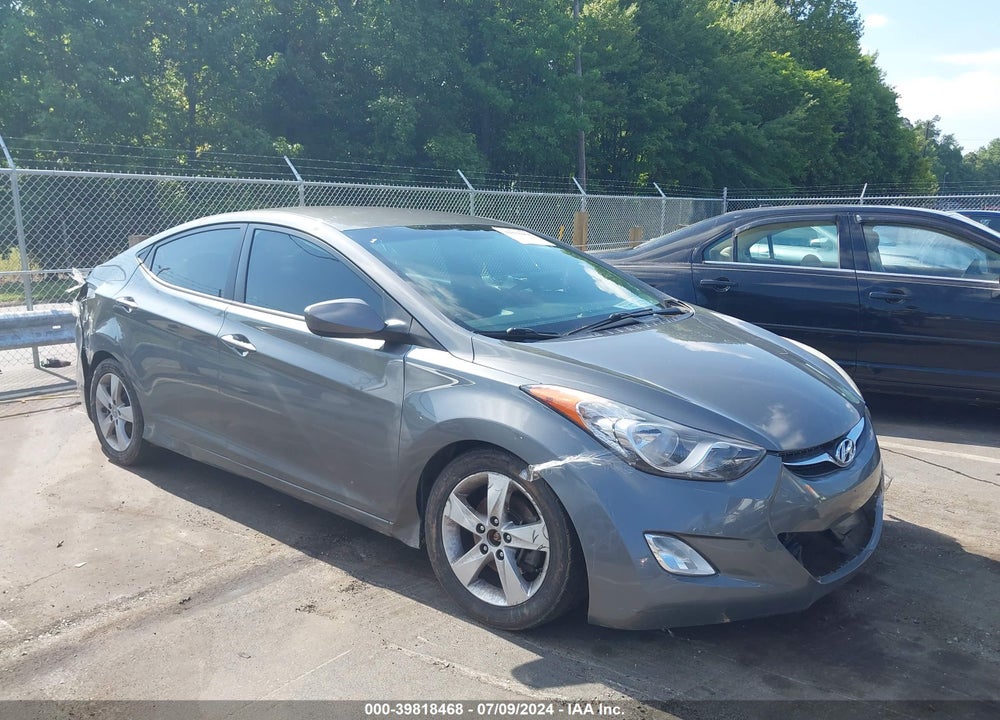 2013 HYUNDAI ELANTRA GLS VIN: 5NPDH4AE0DH310198