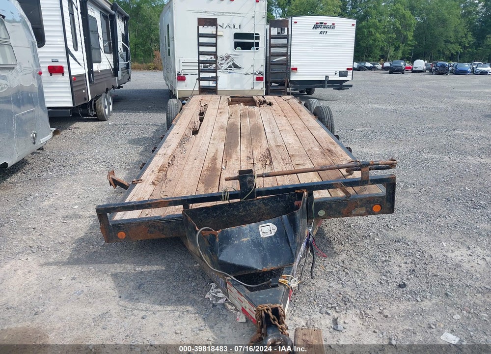 2017 LOAD TRAIL 20' FLATBED TRAILER VIN: 4ZECH2024H1132618