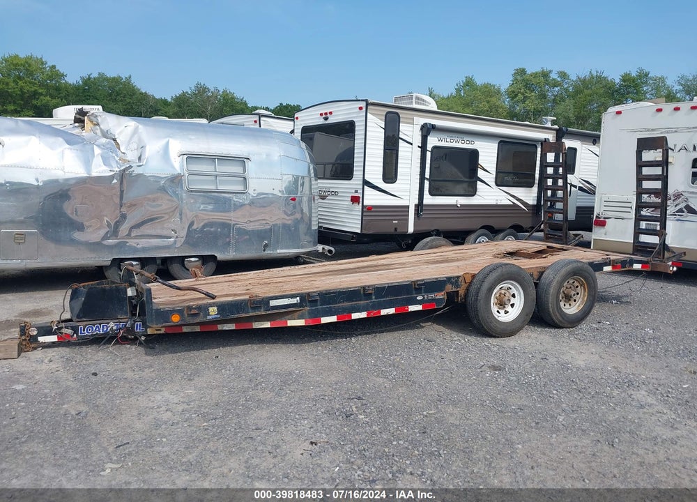 2017 LOAD TRAIL 20' FLATBED TRAILER VIN: 4ZECH2024H1132618