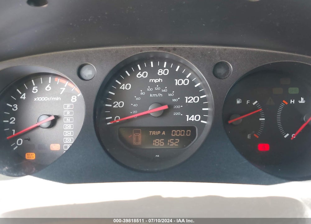 2003 ACURA MDX VIN: 2HNYD18903H532133
