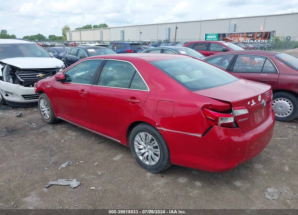2014 TOYOTA CAMRY HYBRID LE VIN: 4T1BD1FK2EU099279