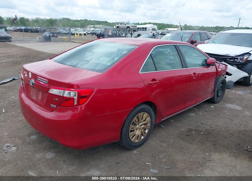 2014 TOYOTA CAMRY HYBRID LE VIN: 4T1BD1FK2EU099279