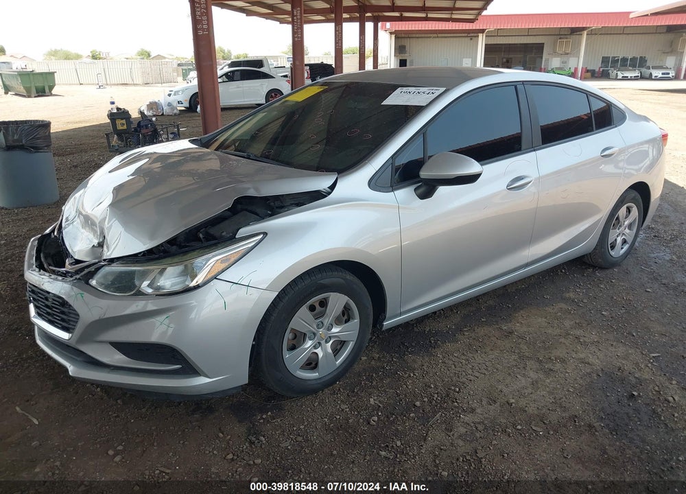 2017 CHEVROLET CRUZE LS AUTO VIN: 1G1BC5SM1H7260660
