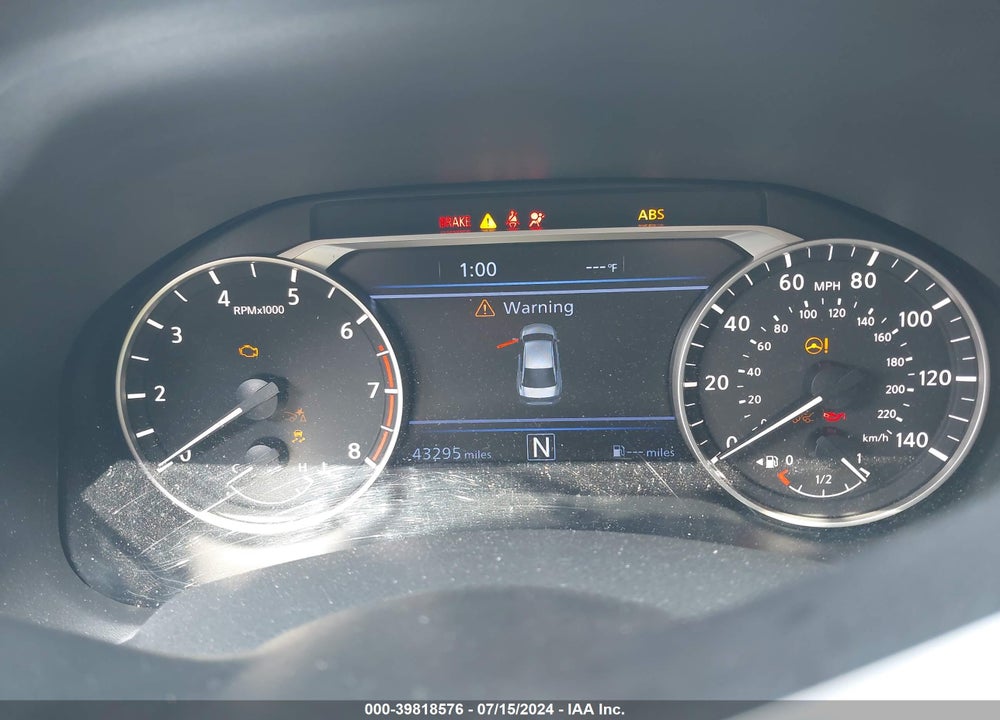 2022 NISSAN ALTIMA SL FWD VIN: 1N4BL4EV5NN303562