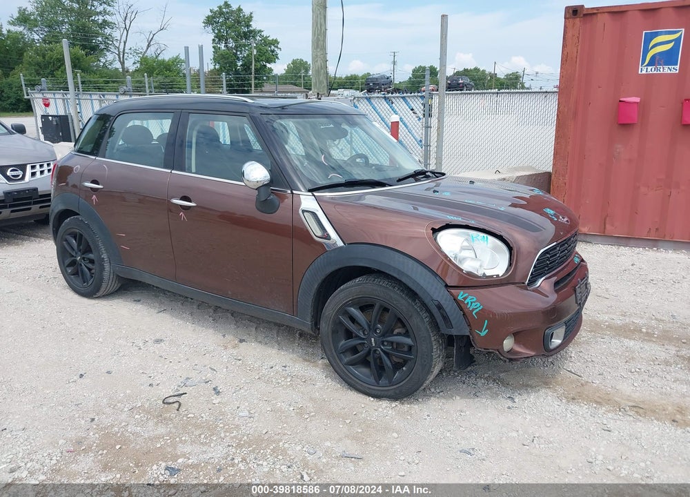 2014 MINI COUNTRYMAN COOPER S VIN: WMWZC3C57EWP27659