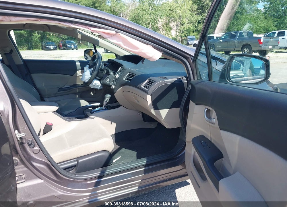 2013 HONDA CIVIC LX VIN: 2HGFB2F58DH596111