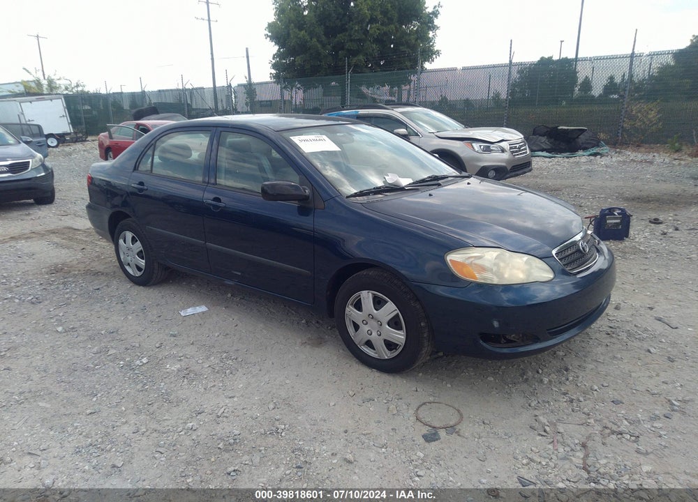 2007 TOYOTA COROLLA CE VIN: 2T1BR32E67C726647