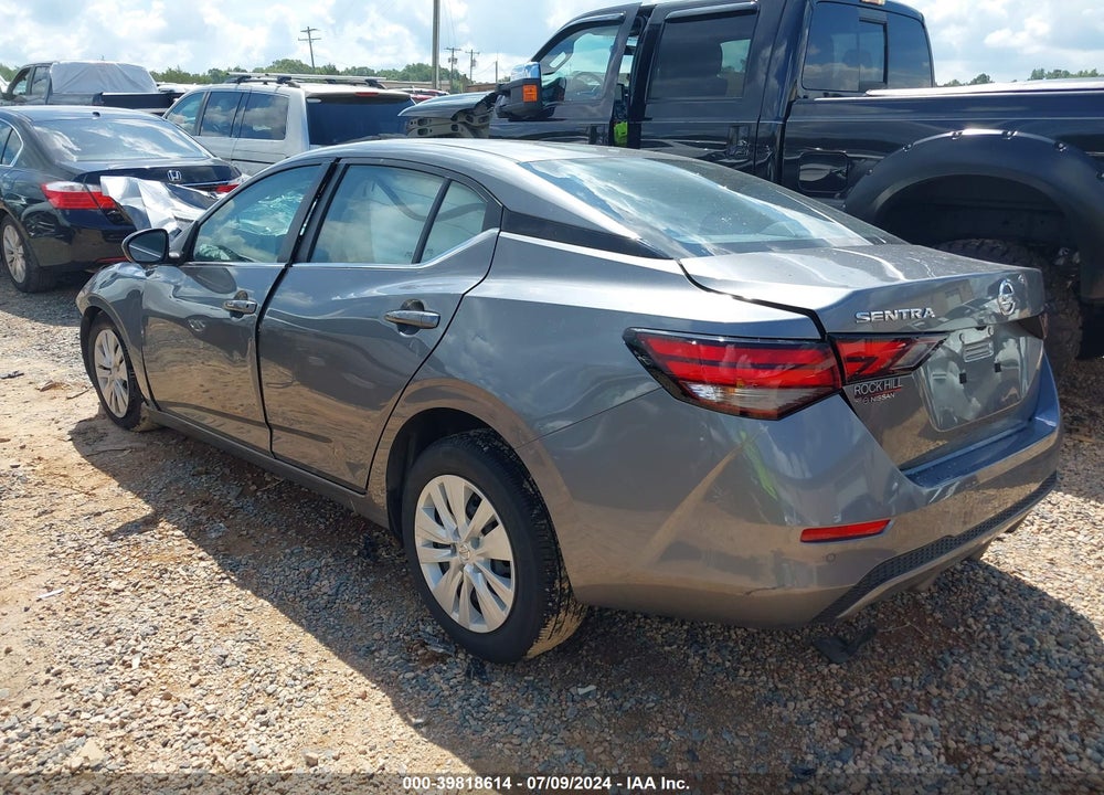 2023 NISSAN SENTRA S XTRONIC CVT VIN: 3N1AB8BV2PY302818