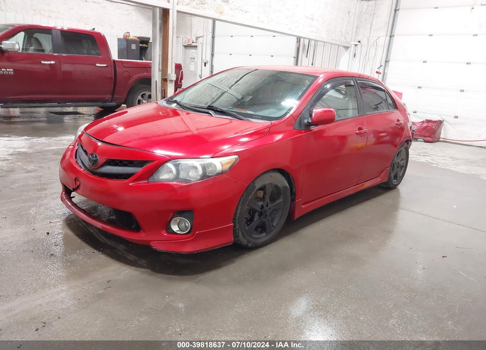 2011 TOYOTA COROLLA S VIN: 2T1BU4EE9BC552758