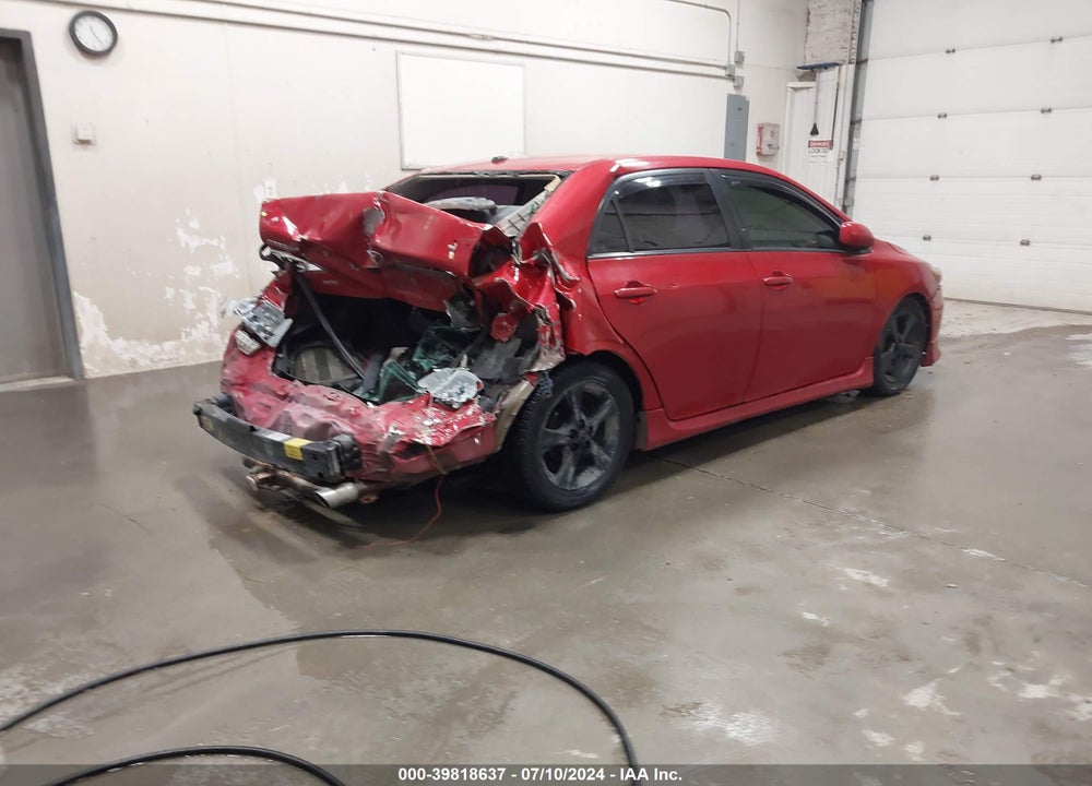 2011 TOYOTA COROLLA S VIN: 2T1BU4EE9BC552758