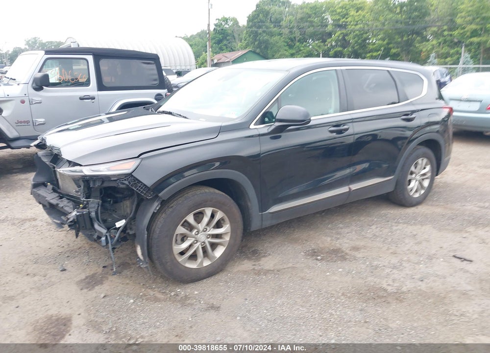 2019 HYUNDAI SANTA FE VIN: 5NMS2CAD7KH027611