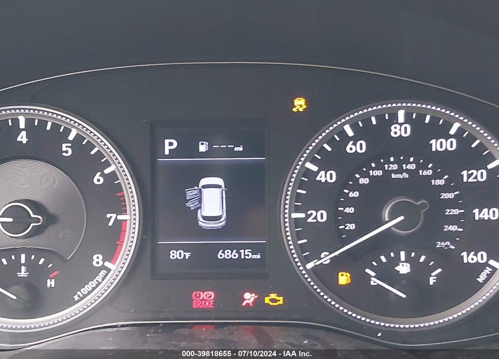 2019 HYUNDAI SANTA FE VIN: 5NMS2CAD7KH027611