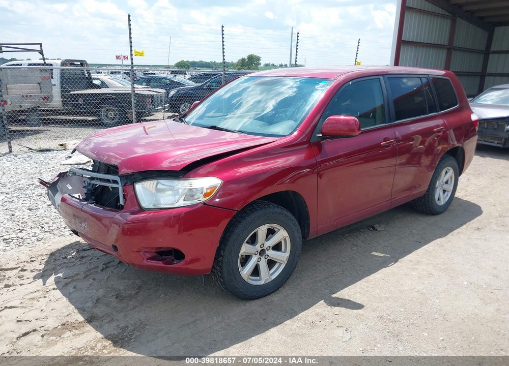 2008 TOYOTA HIGHLANDER VIN: JTEES41A382033682