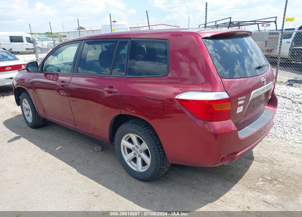 2008 TOYOTA HIGHLANDER VIN: JTEES41A382033682