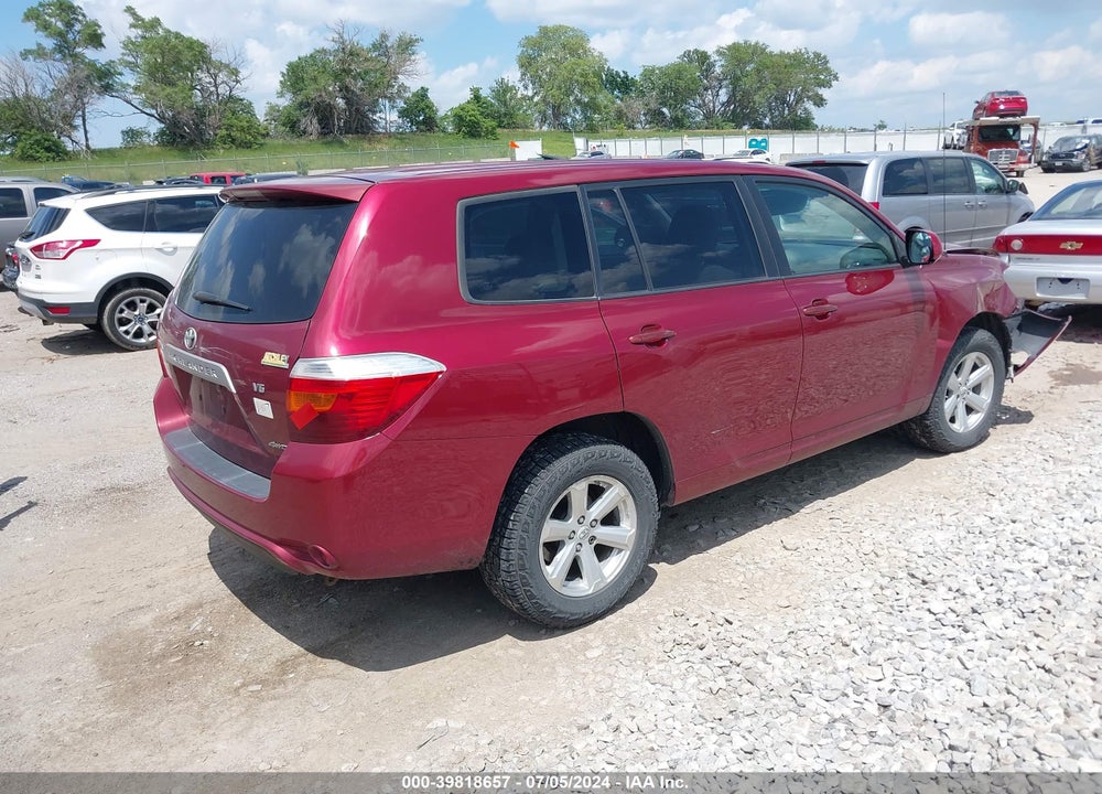 2008 TOYOTA HIGHLANDER VIN: JTEES41A382033682