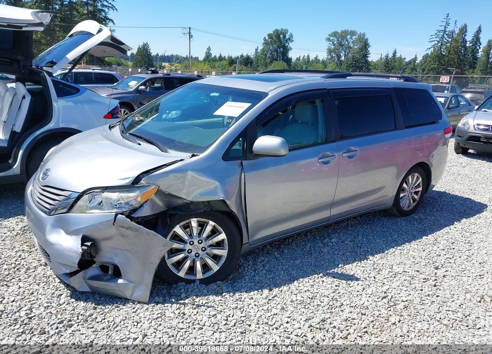 2011 TOYOTA SIENNA XLE VIN: 5TDDK3DC1BS028925