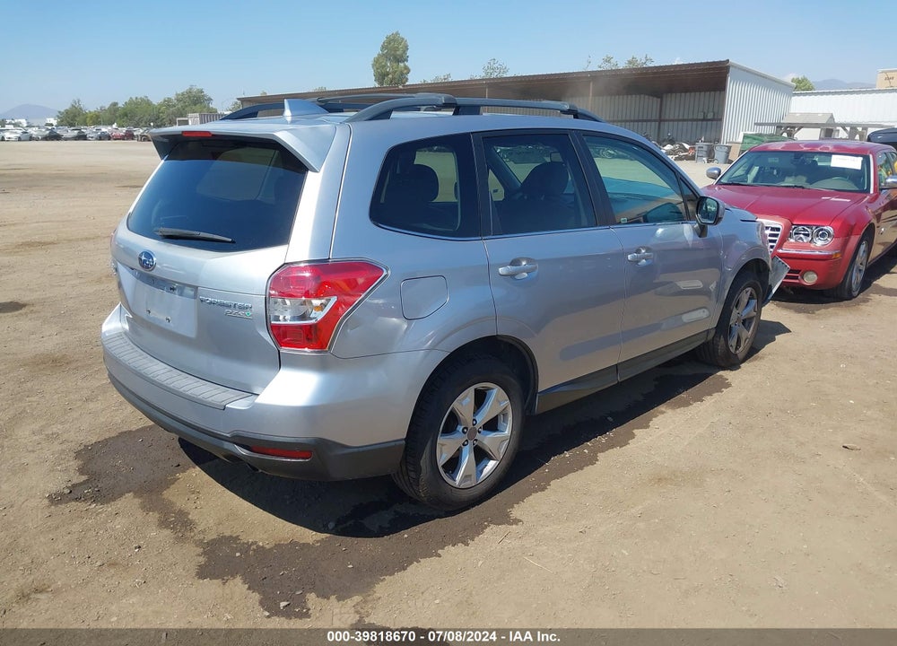 2016 SUBARU FORESTER 2.5I LIMITED VIN: JF2SJAHC1GH445810