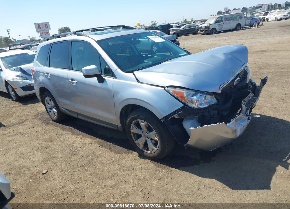 2016 SUBARU FORESTER 2.5I LIMITED VIN: JF2SJAHC1GH445810