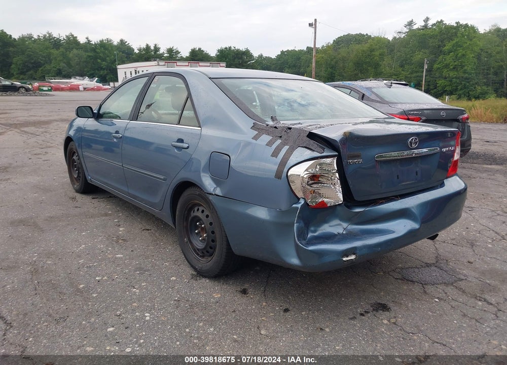 2004 TOYOTA CAMRY XLE VIN: 4T1BE30K04U882990