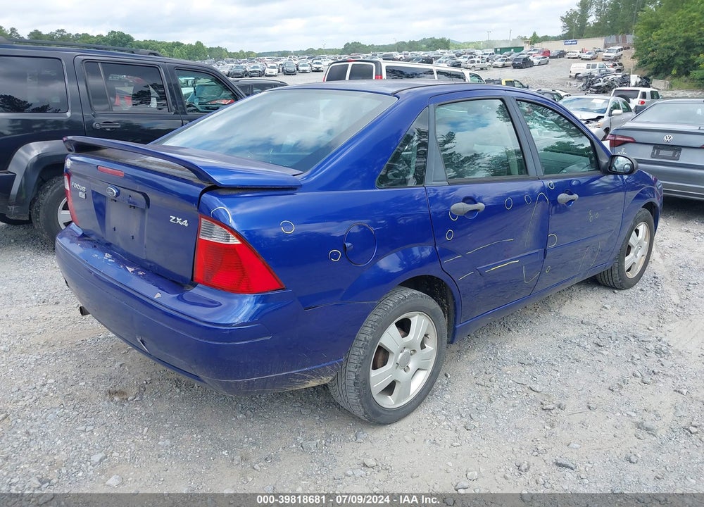2006 FORD FOCUS ZX4 VIN: 1FAFP34N26W202007