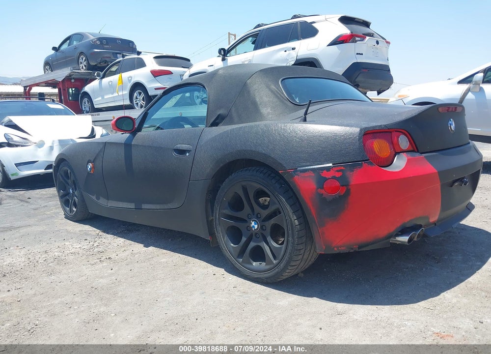 2003 BMW Z4 2.5I VIN: 4USBT33483LS46632