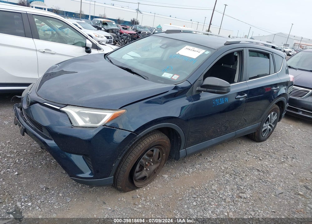2018 TOYOTA RAV4 LE VIN: 2T3BFREV8JW781654