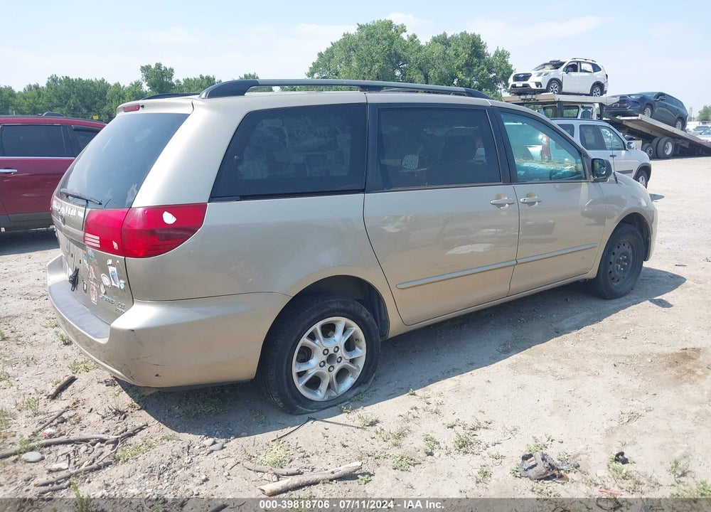 2004 TOYOTA SIENNA LE VIN: 5TDBA23C54S020268
