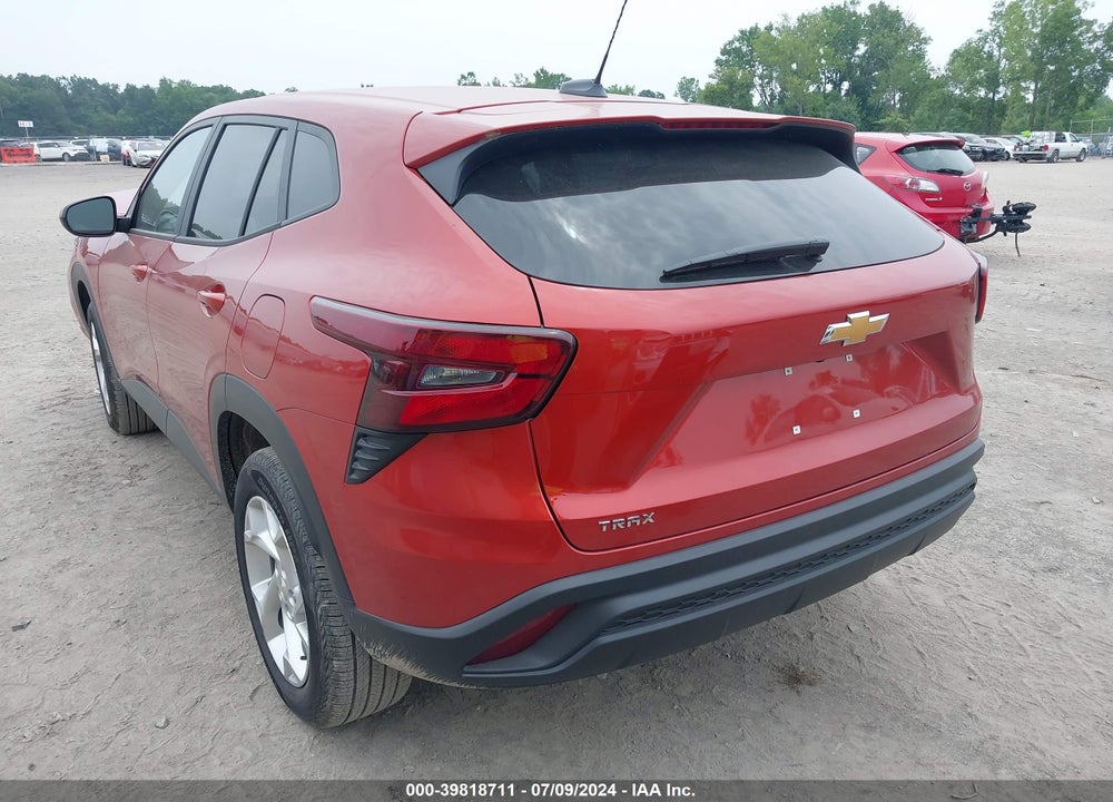 2024 CHEVROLET TRAX FWD SP VIN: KL77LFE2XRC082864