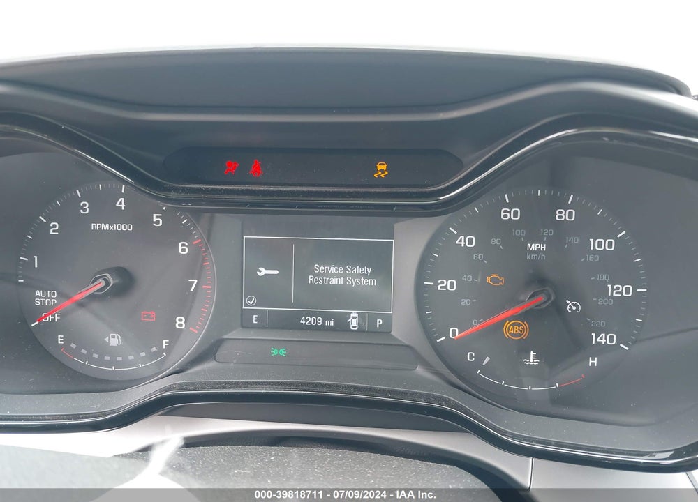 2024 CHEVROLET TRAX FWD SP VIN: KL77LFE2XRC082864
