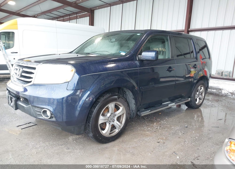 2014 HONDA PILOT EX-L VIN: 5FNYF4H57EB047589