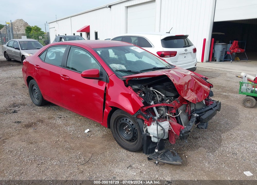 2018 TOYOTA COROLLA LE VIN: 2T1BURHE4JC973939