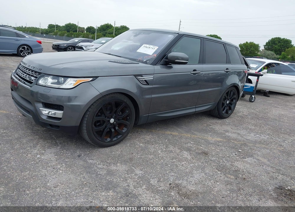 2017 LAND ROVER RANGE ROVER SPORT 3.0L V6 TURBOCHARGED DIESEL HSE TD6 VIN: SALWR2FK1HA687556