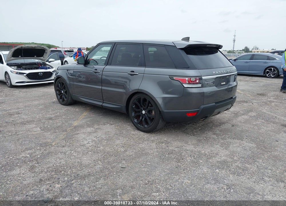 2017 LAND ROVER RANGE ROVER SPORT 3.0L V6 TURBOCHARGED DIESEL HSE TD6 VIN: SALWR2FK1HA687556